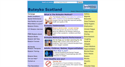 Desktop Screenshot of buteykoscotland.co.uk